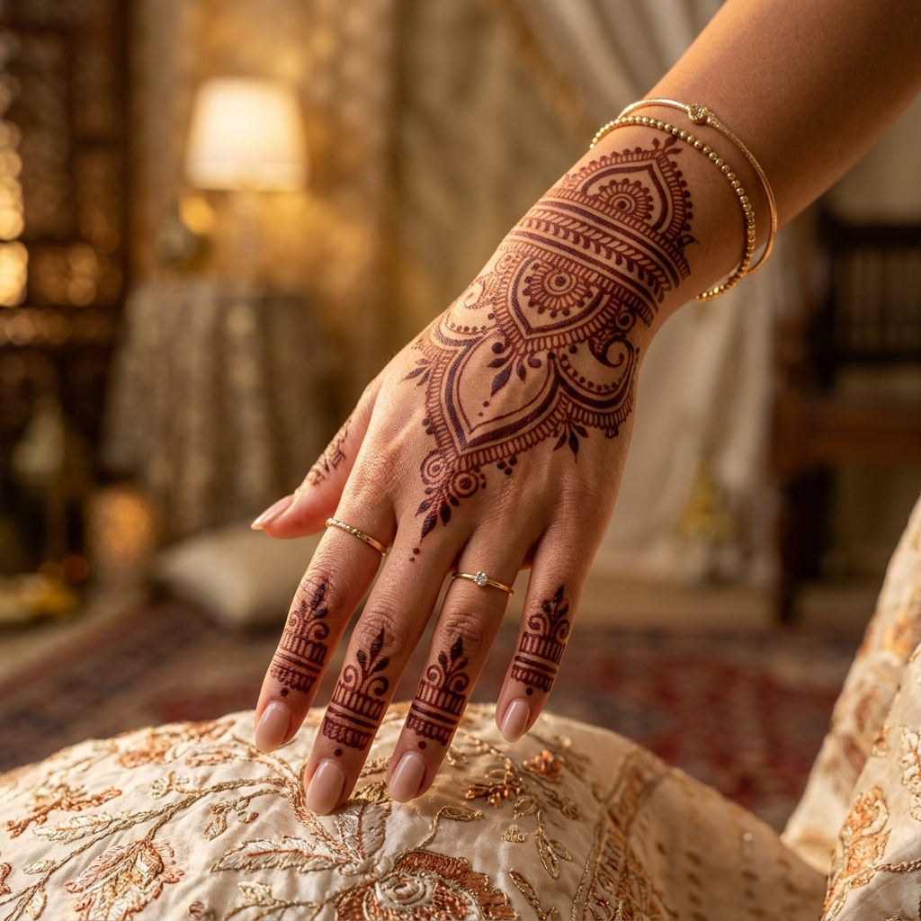 Arab Finesse Henna Stencil